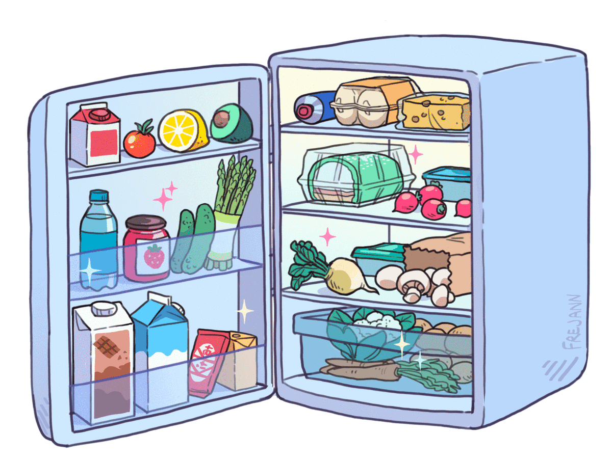 There some juice in the fridge. Холодильник с продуктами. Холодильник с продуктами для детей. Холодильник мультяшный. Холодильник для дошкольников.
